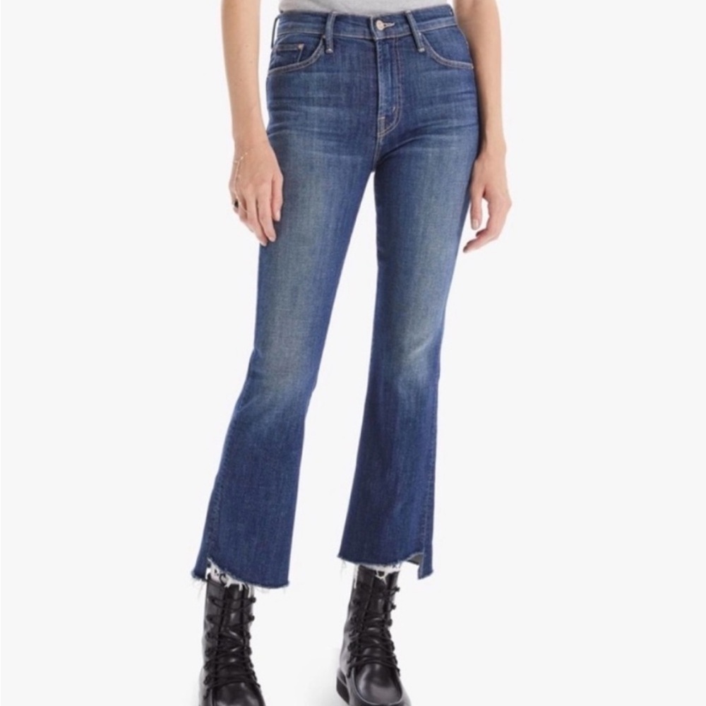MOTHER The Insider Crop Step Fray Girl Crush 23